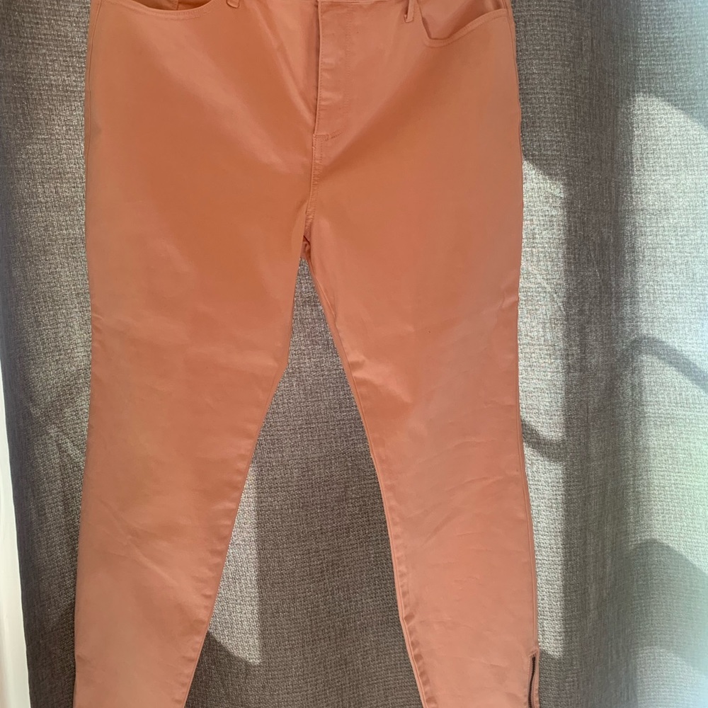 Mid rise skinny ankle jeans